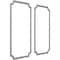 Ekena Millwork 31-in. W x 62-in. H Sussex Floral Panel Moulding Kit Double Panel PMLKSU31X62B - alternate 7